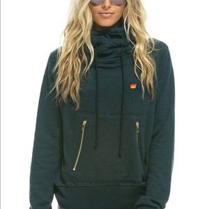 Aviator Nation Ninja Pullover Hoodie Charcoal XS